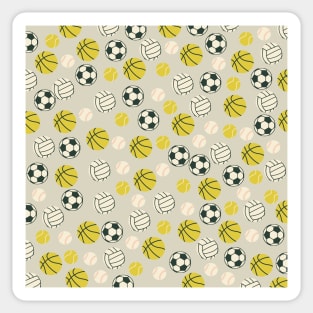 Physical Education teacher pattern Sticker